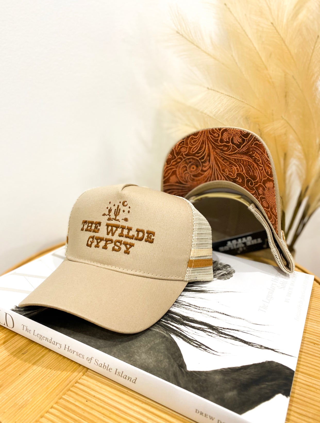 TWG Trucker Cap / LATTE RUST