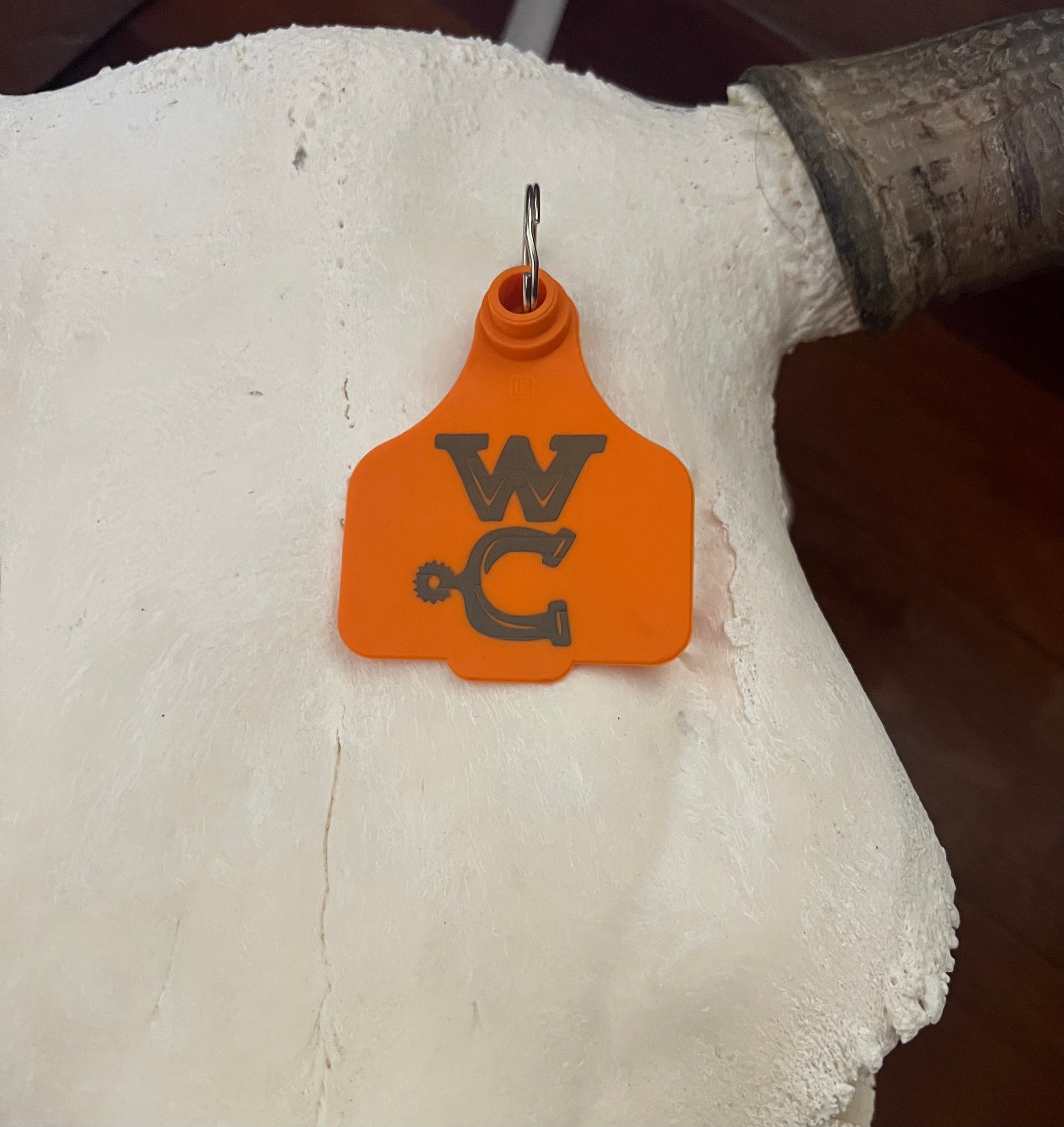 WC Cattle Tag / ORANGE