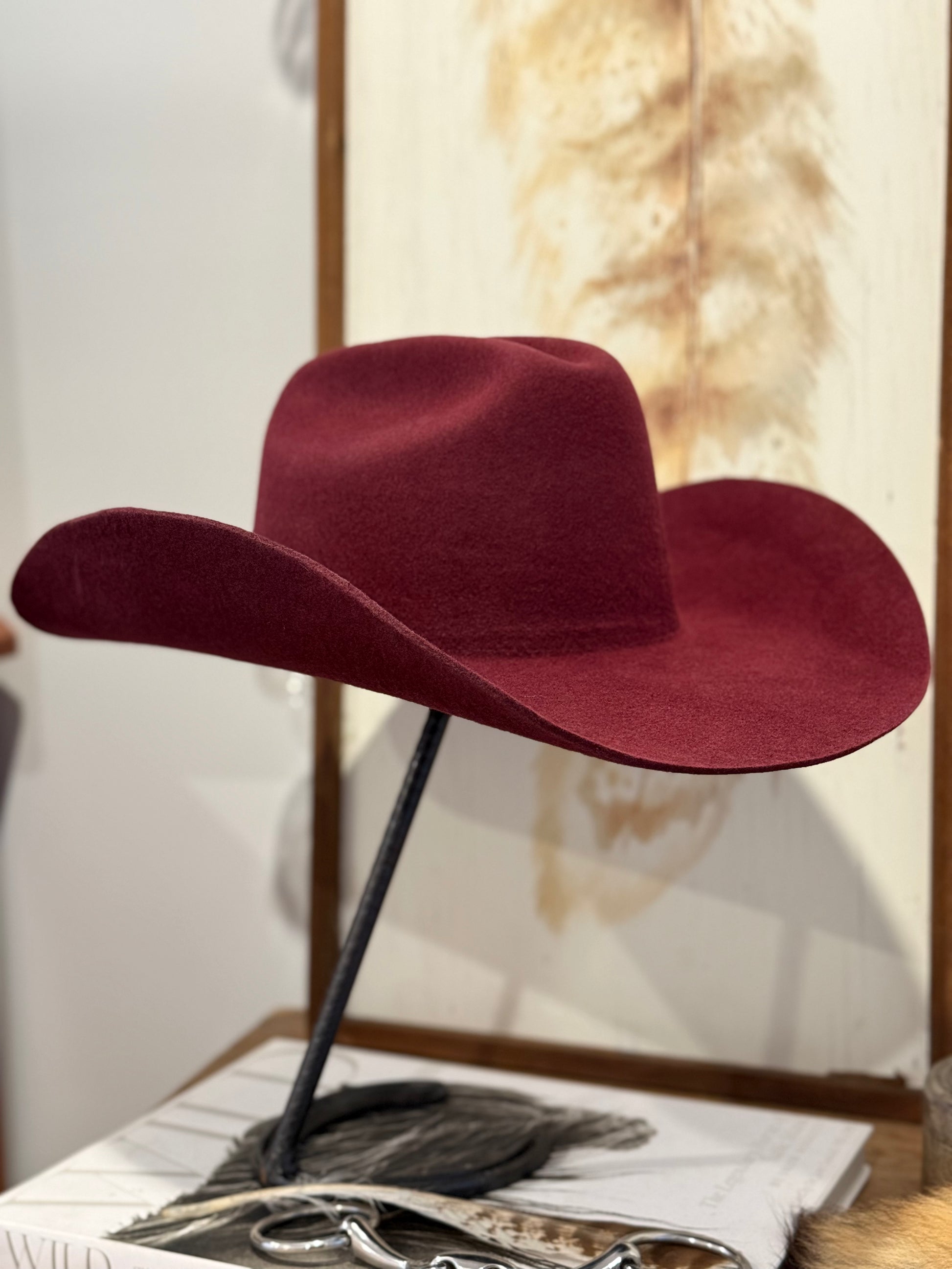 Wilde Drifter Cowboy Hat / MAROON