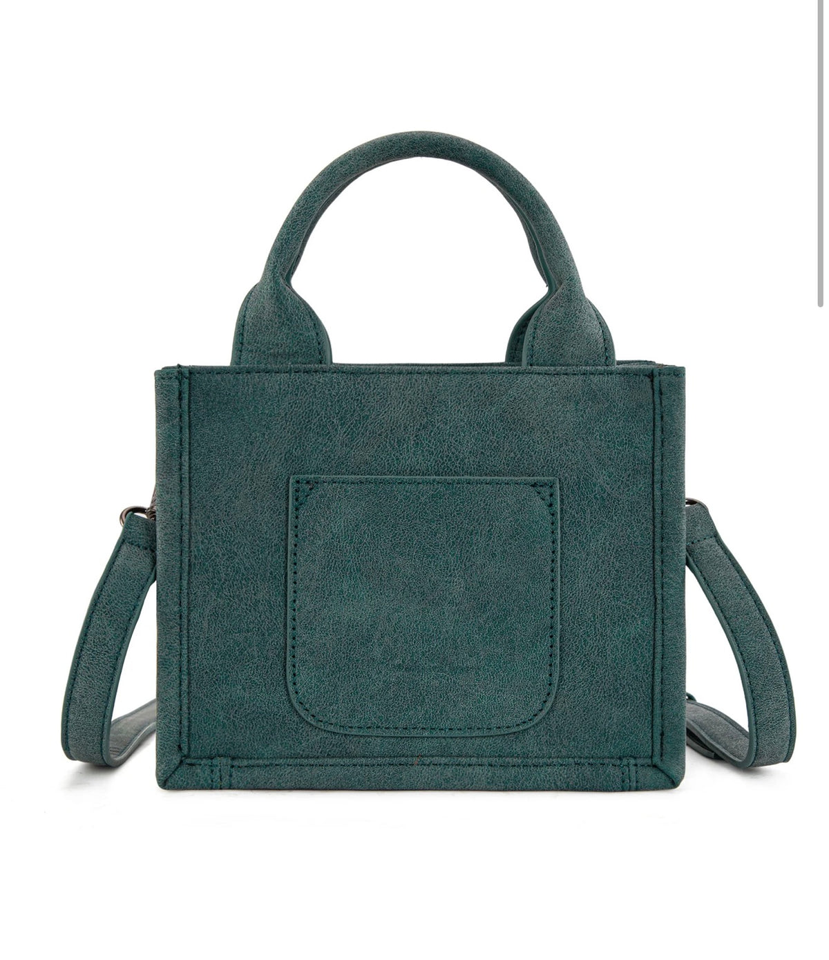 Spur Embroidered Mini Tote / TURQUOISE