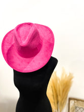 Load image into Gallery viewer, Showstopper Cowboy Hat / FUSCHIA
