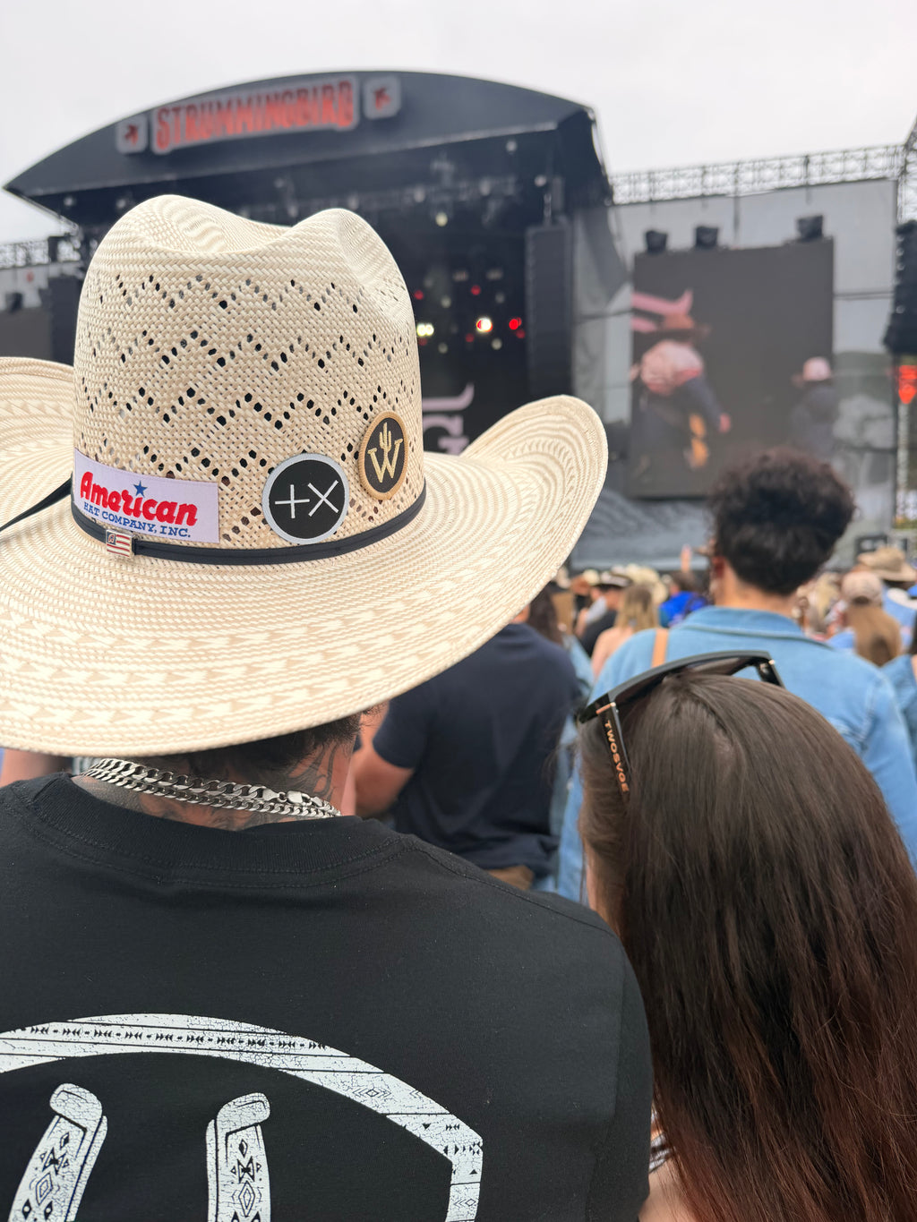 The Wilde Gypsy Embroidered Hat Patch / Cactus Cattle Brand