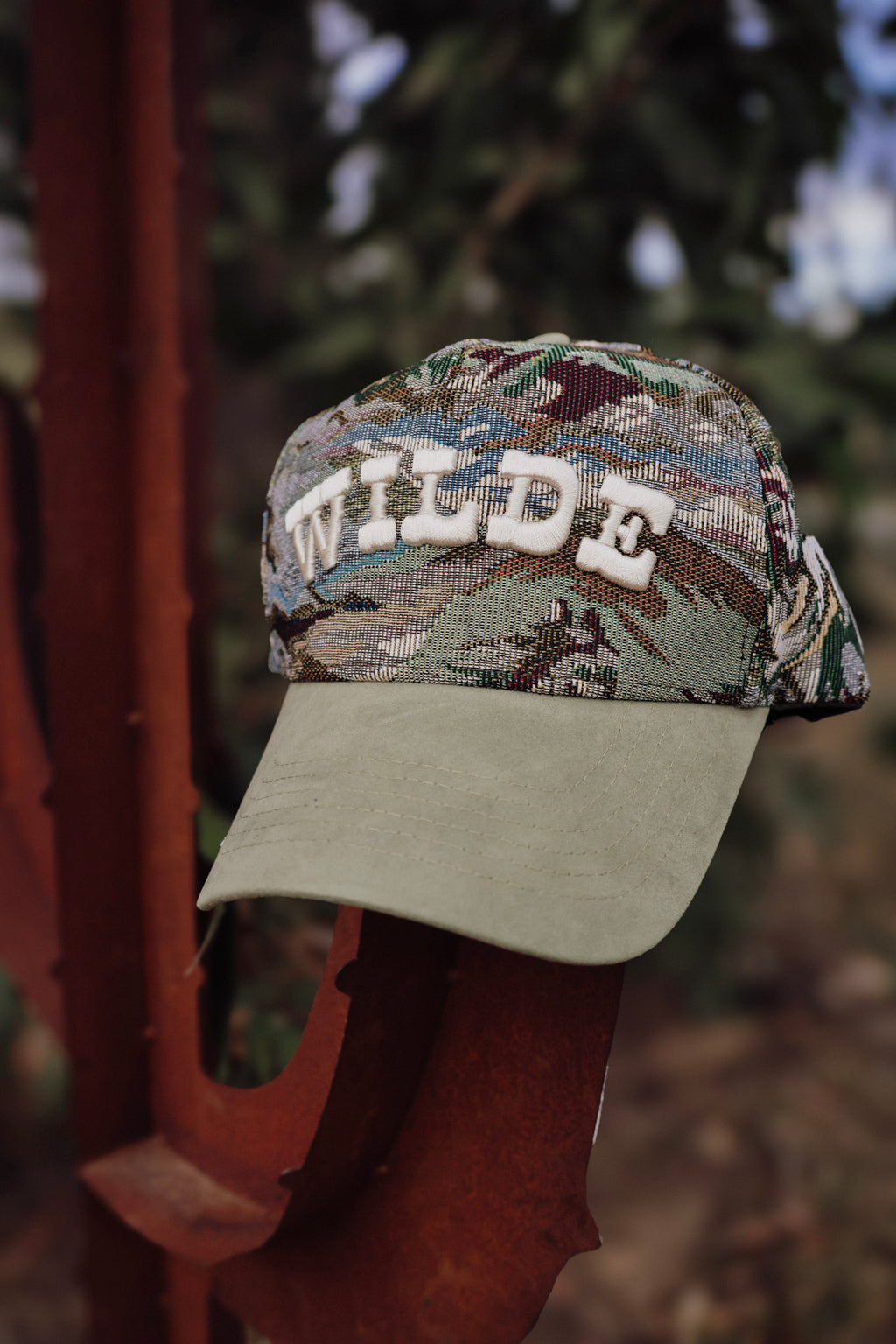Wilde Woven Horses Cap / GREEN