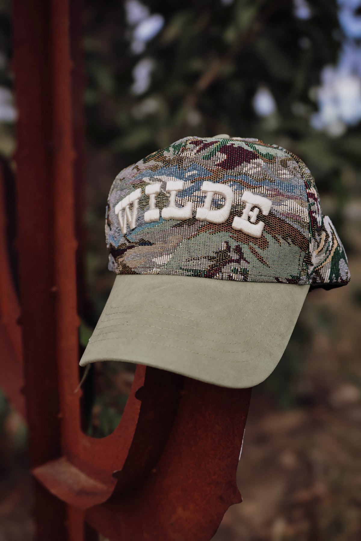 Wilde Woven Horses Cap / GREEN