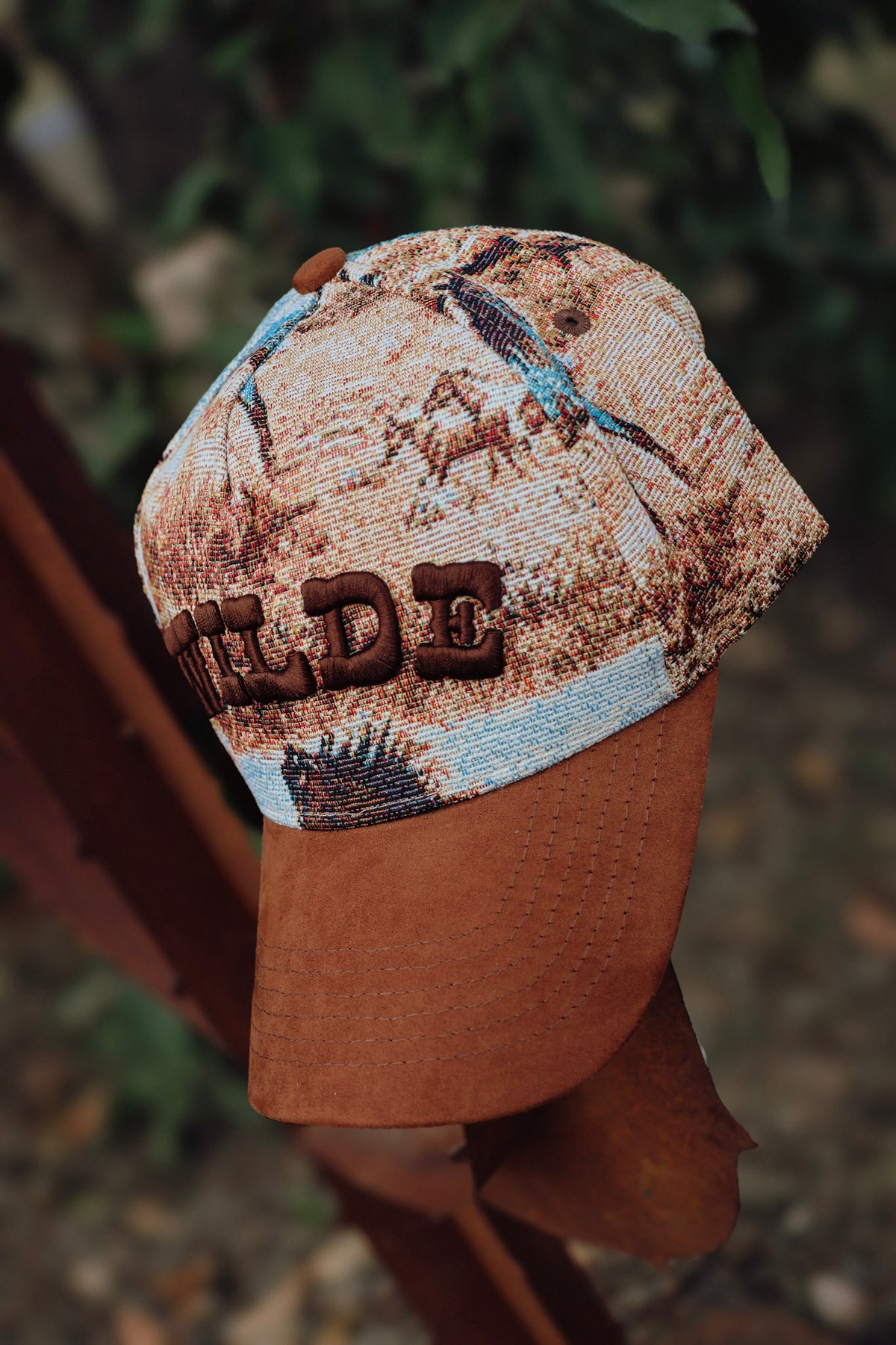 Wilde Woven Horses Cap / BROWN
