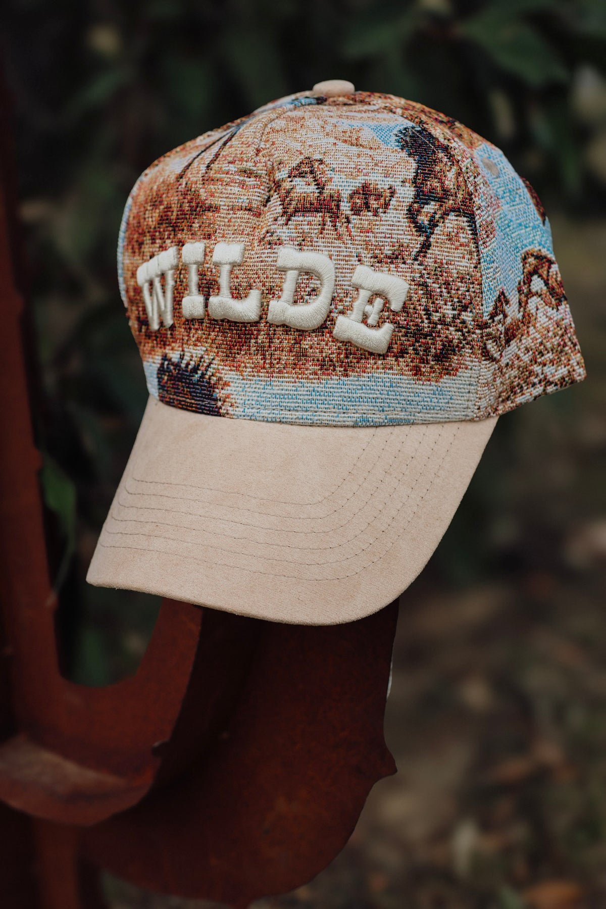 Wilde Woven Horses Cap / CREAM