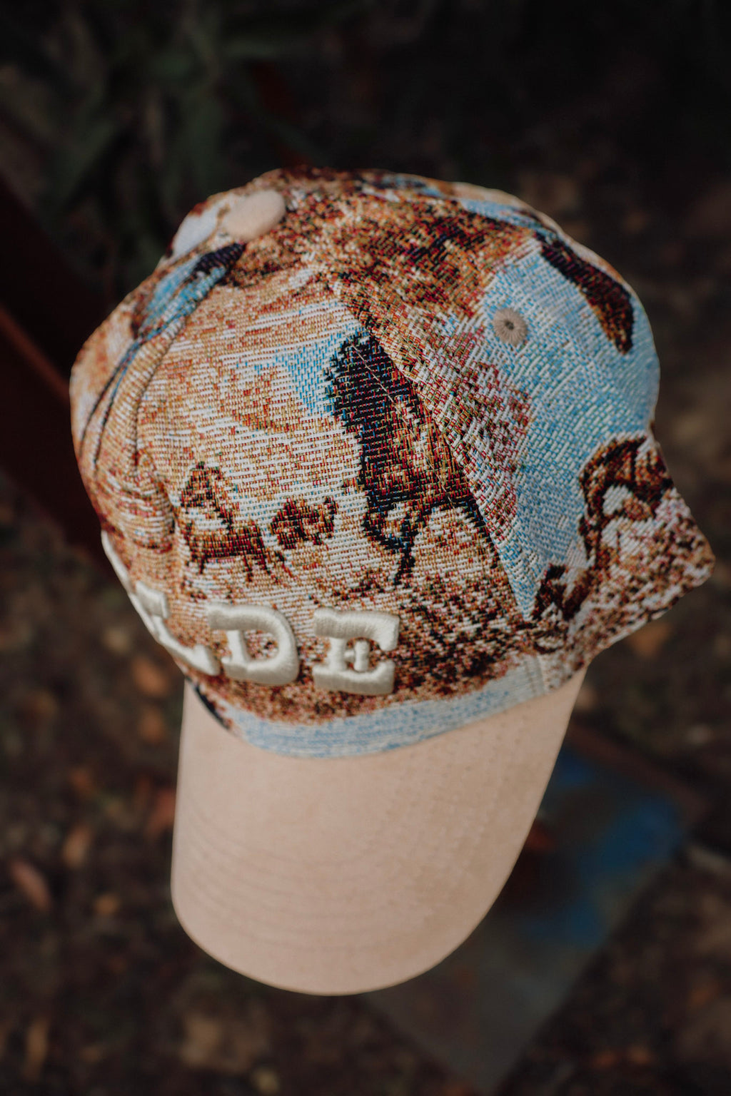 Wilde Woven Horses Cap / CREAM