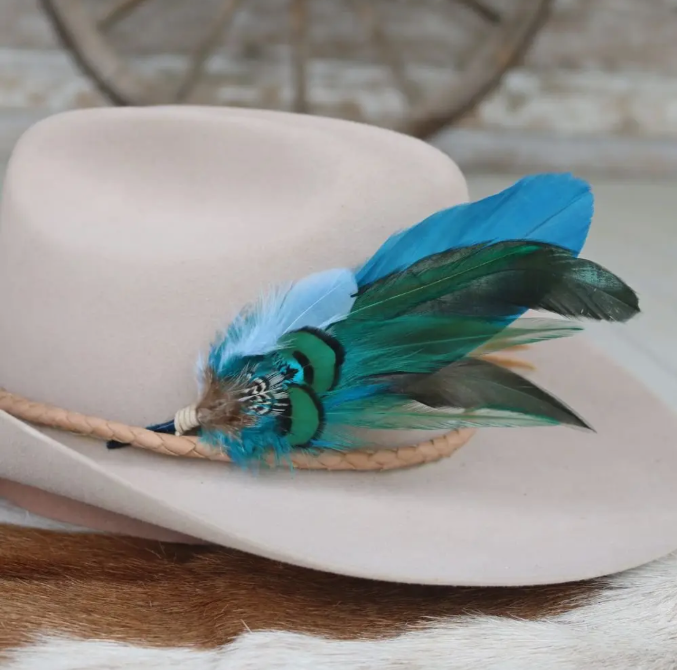 Billie Hat Feather
