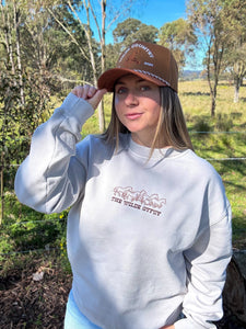 Brumby Crewneck / FADED BONE