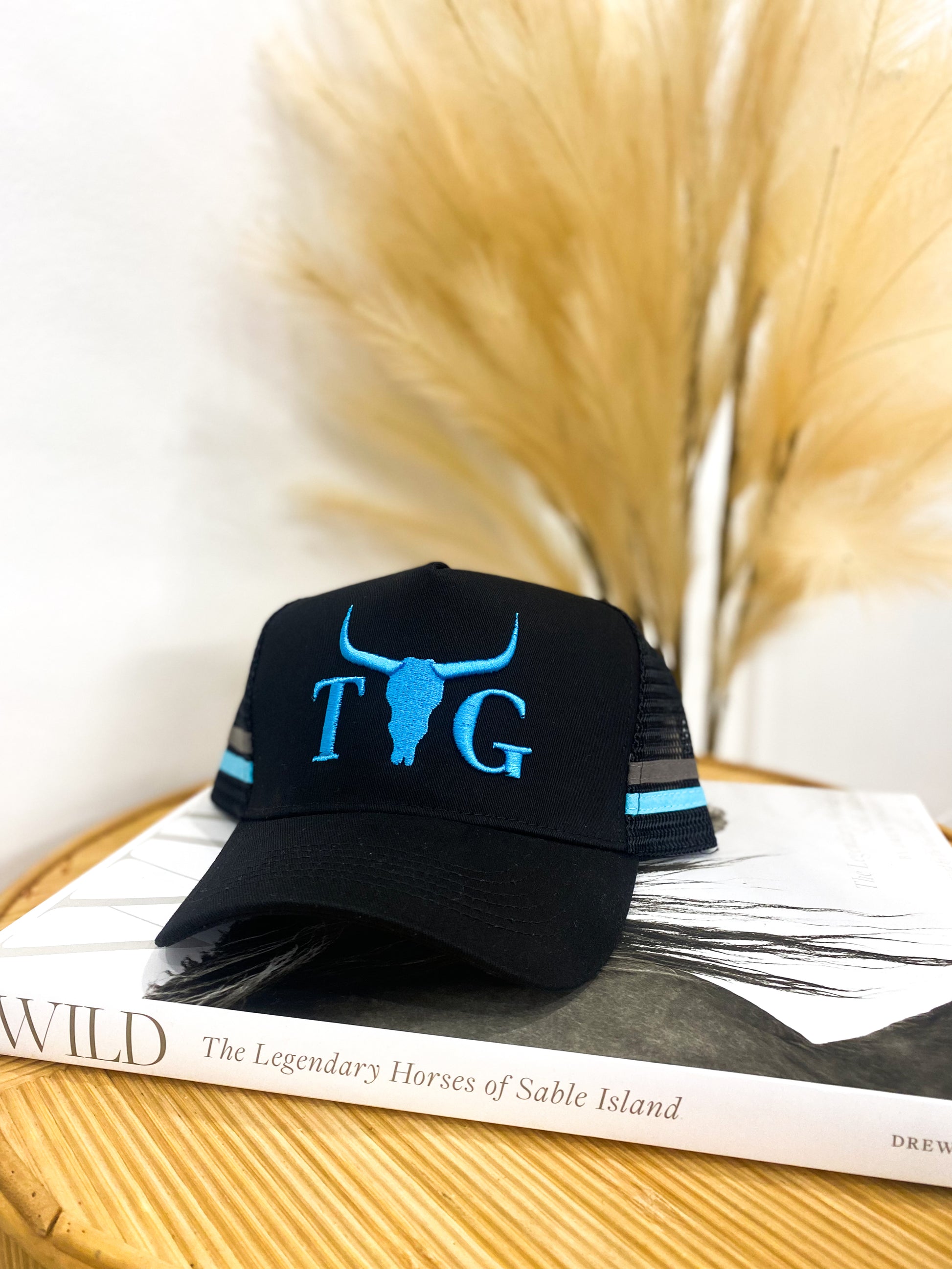 TWG Trucker Cap / AQUA BULL