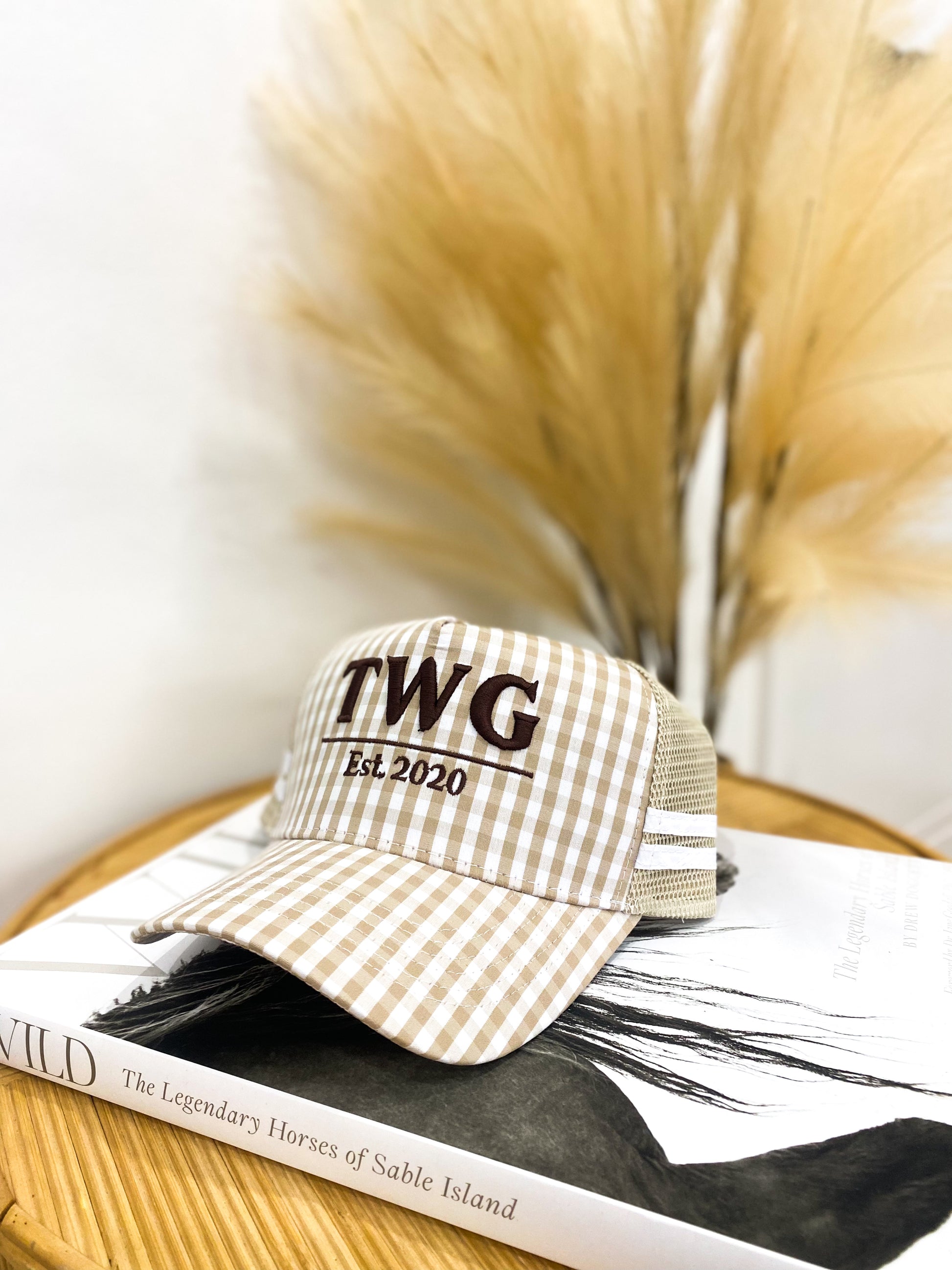 TWG Trucker Cap / GINGHAM