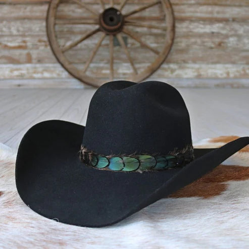 Ridge Feather Hat Band
