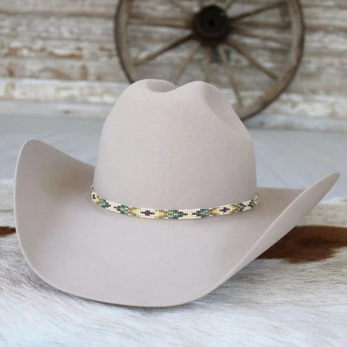 Santa Fe Western Beaded Hat Band