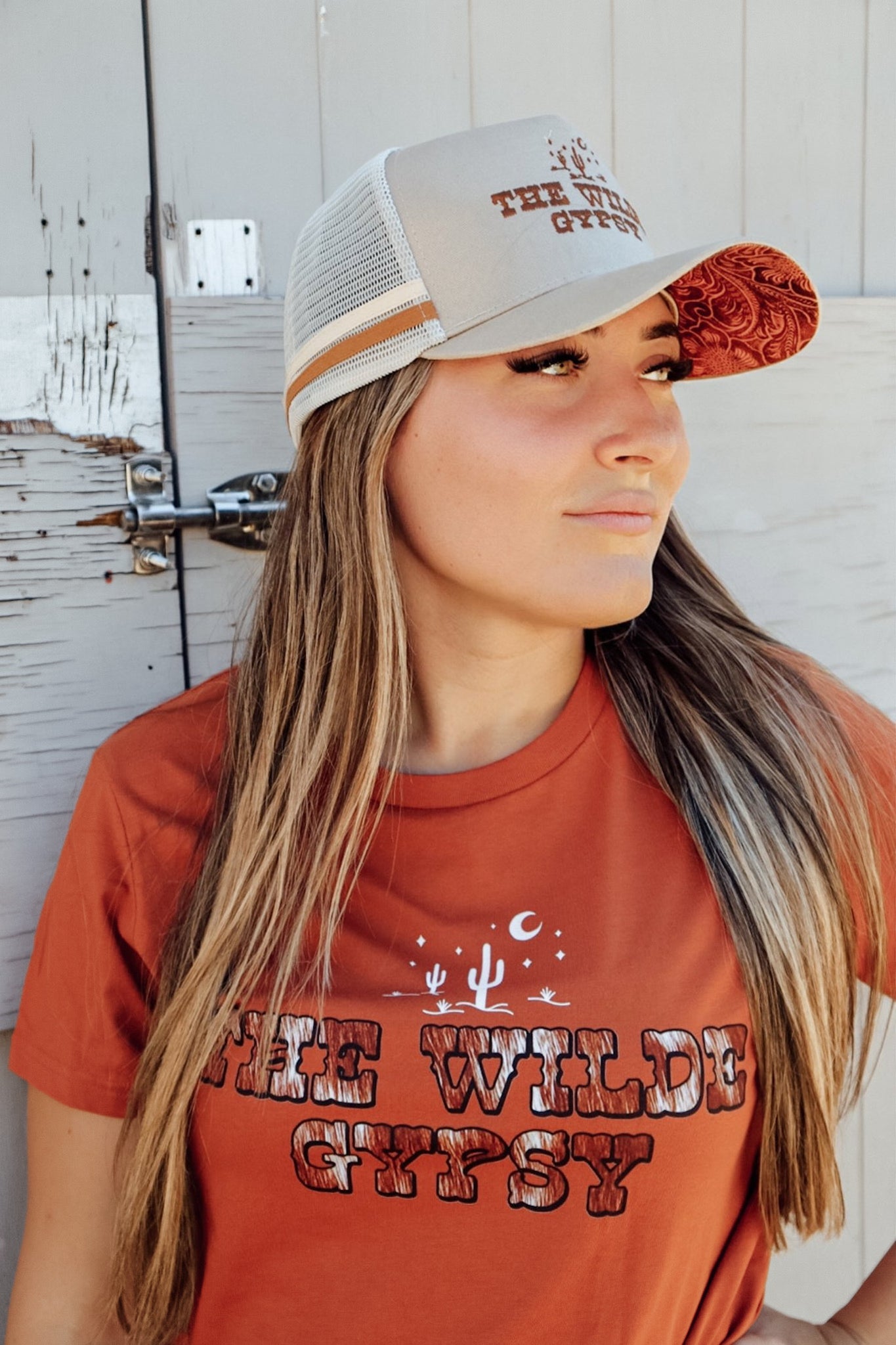 TWG Trucker Cap / LATTE RUST